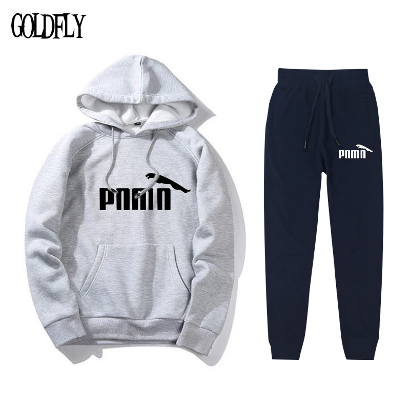 

2020 Brand New 2 Piece Set Women Stripe Hoodies Pant Clothing Set Warm Ladies Solid Tracksuit Top Pants Suit Female
