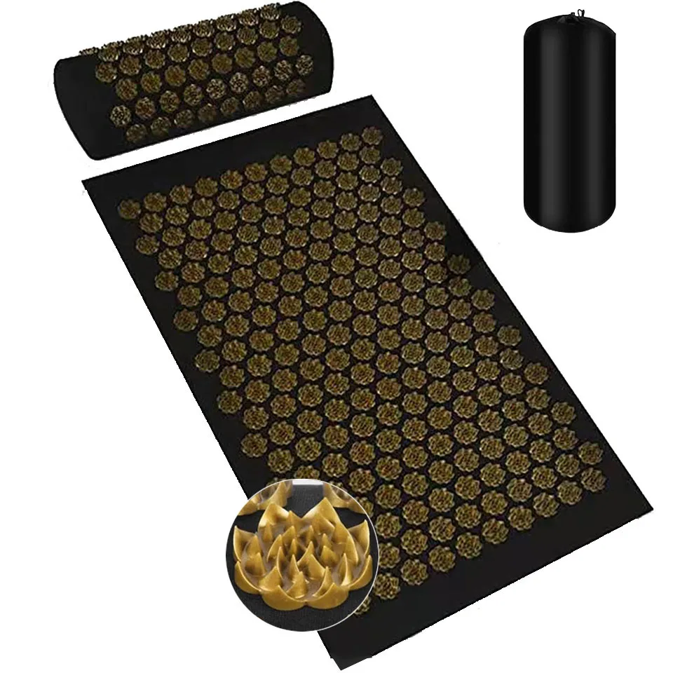 

Коврик для йоги, для тренировок, фитнеса, для расслабления мышц, для снятия стресса, расслабляющий спортивный Массажный коврик для мужчин и ...