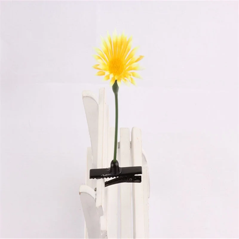 Новинка 4 вещи в комплекте унисекс забавные трава зажимы прелестный цветочный