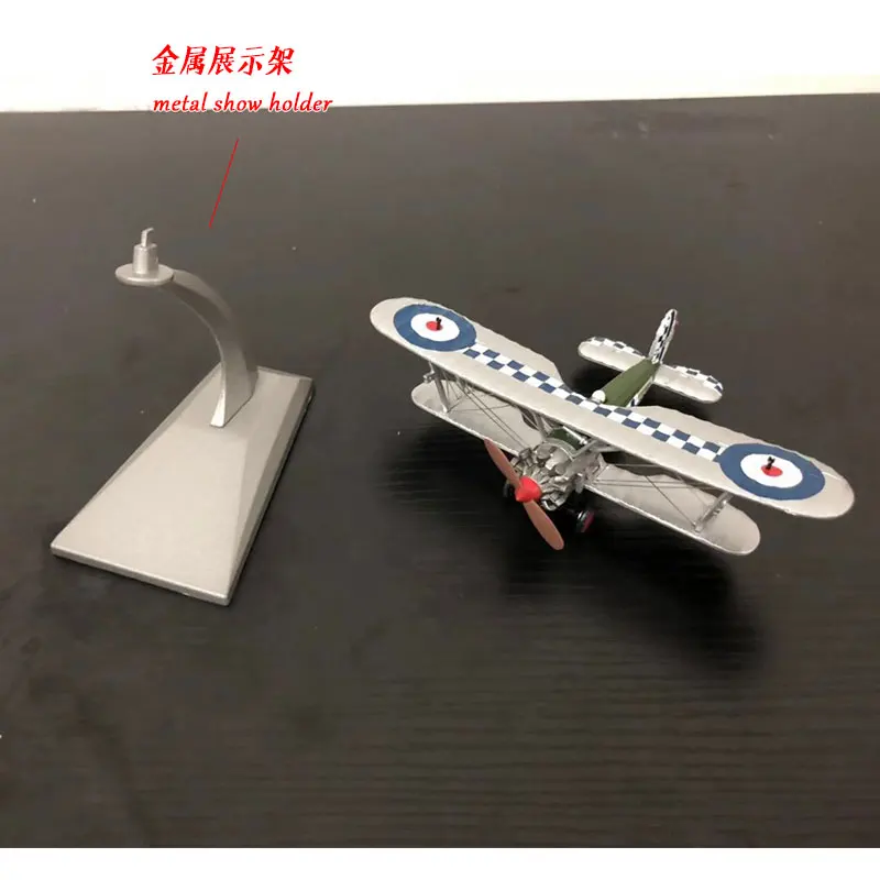 WLTK 1/72 масштаб военная модель игрушки Британский Бристол бульдог истребитель литой металлический самолет модель игрушки для сбора, подарок, дети