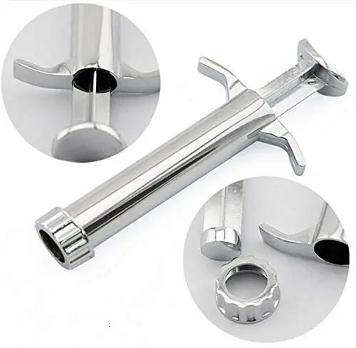 

Clay Extruding Gun Pottery Art Tool White Gesso Pottery Supplies Sculpting Art Tool for Beginners