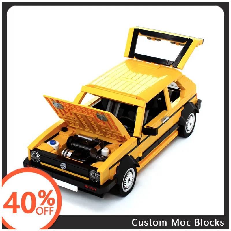 

BuildMoc Technical Car GlofING Mk-1 Building Block Brick Diy Toy For Kids Children Educational Christmas Birthday Gifts 1390PCS