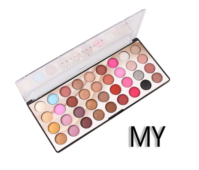 Miss Rose новые модные тени для век Палитра 36 цветов матовые 3D красочная Палетка