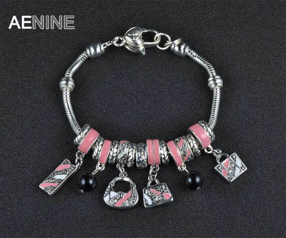 Модные сумки в богемном стиле для женщин браслеты с шармами и бусинами из Мурано