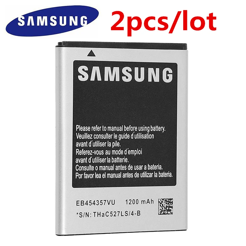 Мобильный телефон Samsung Galaxy 2 шт./лот мобильный с аккумулятором волнистым EB454357VU