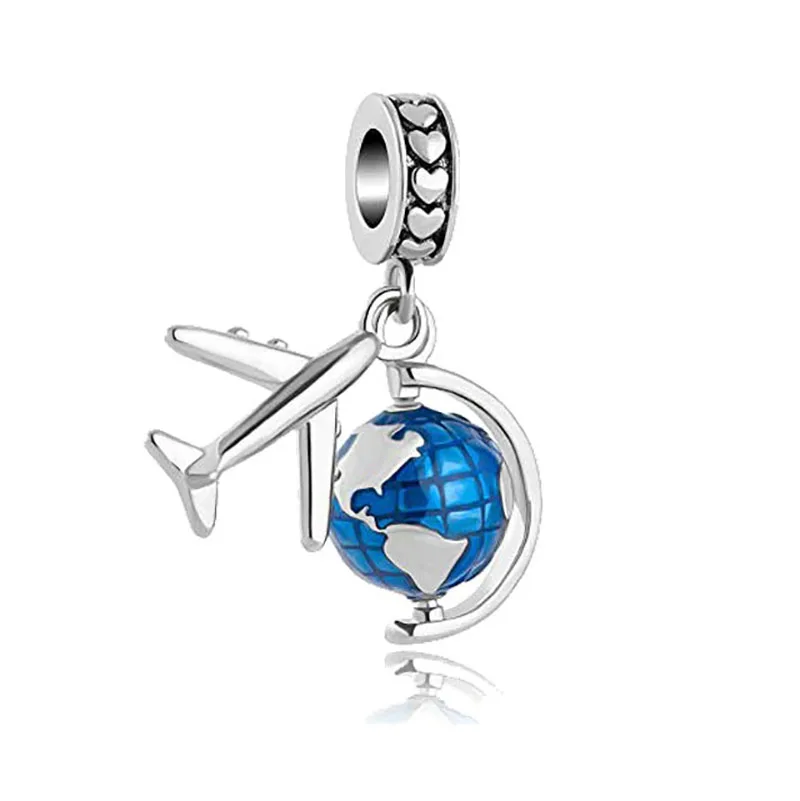 

Snowflake Flower Star Round Birds Ball Beads Fit Original Pandora Charms Heart Dangle Pendant DIY Bracelet Women Jewelry