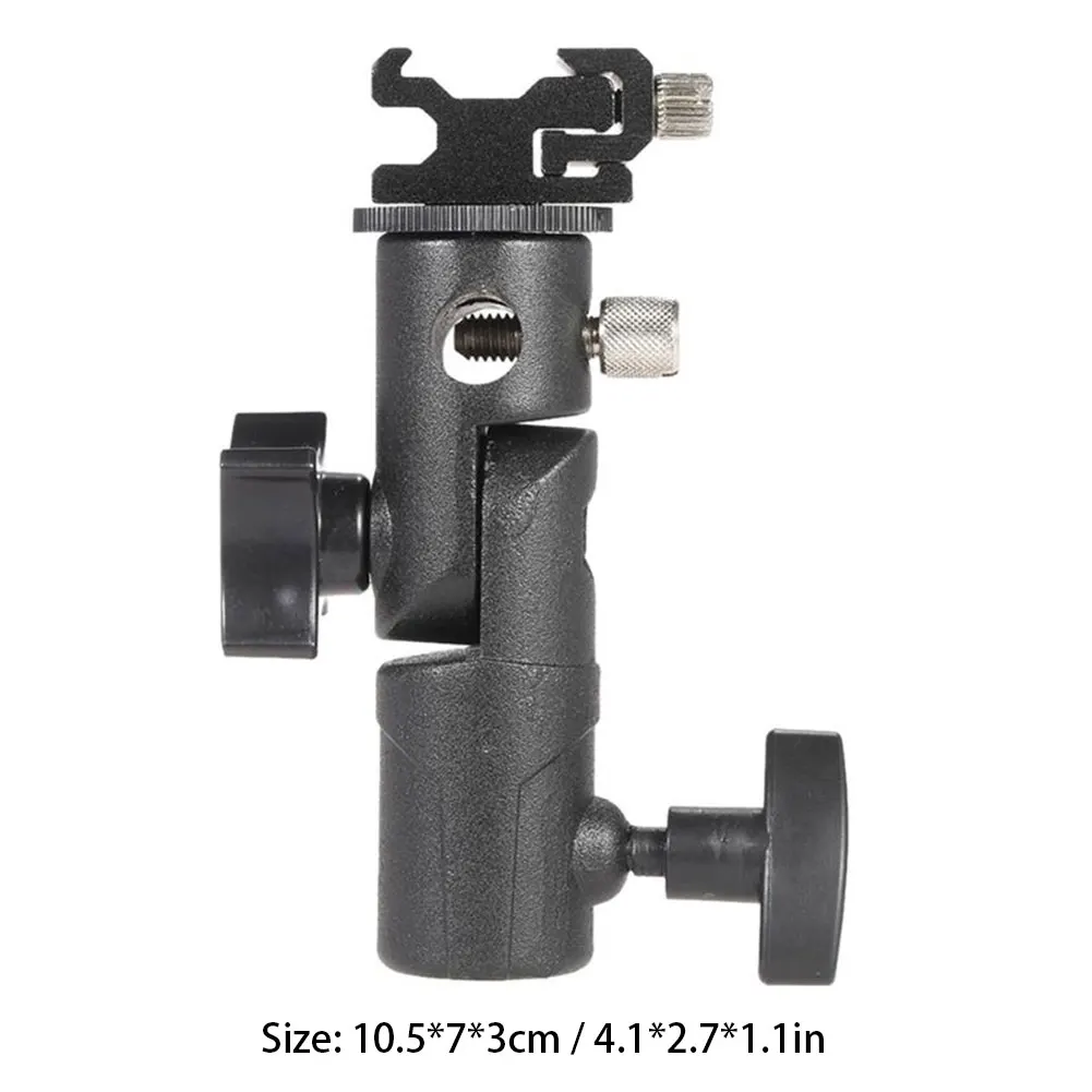 

Photography Accessories Flash Light Bracket Stand Speedlite Holder Adapter 1/4" 3/8" Mount Hot Shoe Photography Flash Triopod