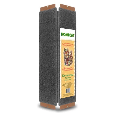 Когтеточка &quotHomecat&quot (угловая) 65х25 см|Мебель и когтеточки| |