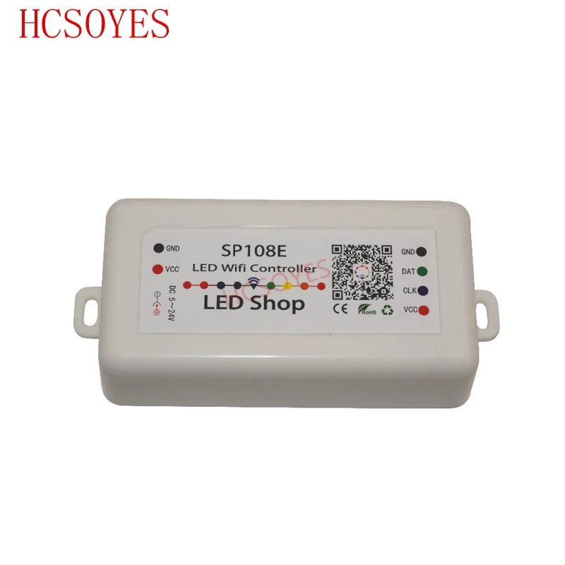 DC5-24V SP105E SP108E волшебный контроллер Bluetooth 2048 пикселей для WS2811 2812 2801 6803 IC Светодиодная лента Поддержка IOS/Android APP