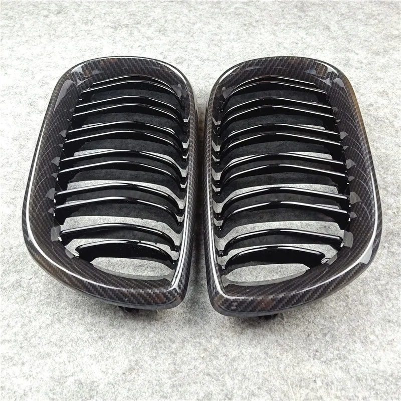 Carbon Front Grille For F20 F22 E46 E90 F30 F34 F32 G30 E39 E60 F10 E84 F48 X3 X4 X5 X6 F06 F12 F01 F07 Car Accessories Grille