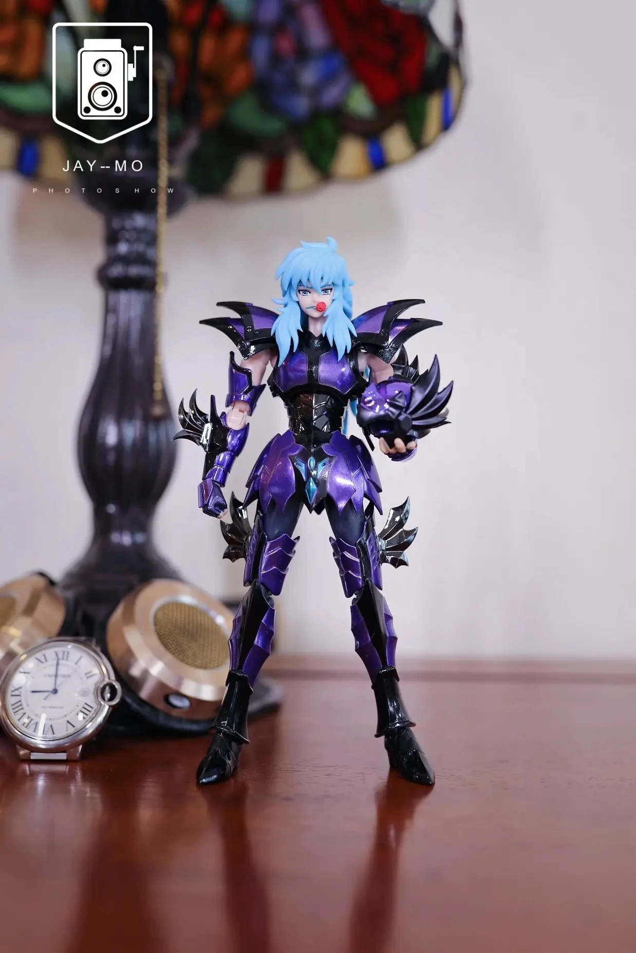 

IN-STOCK JModel Saint Seiya Hades Specters Pisces Aphrodite EX Gold Saint Action Figure Metal Armor Model Toys