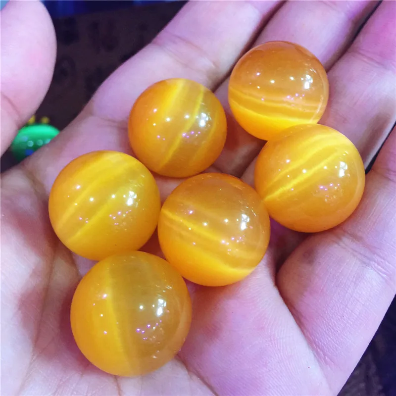 

Кристалл кошачий глаз 20 мм