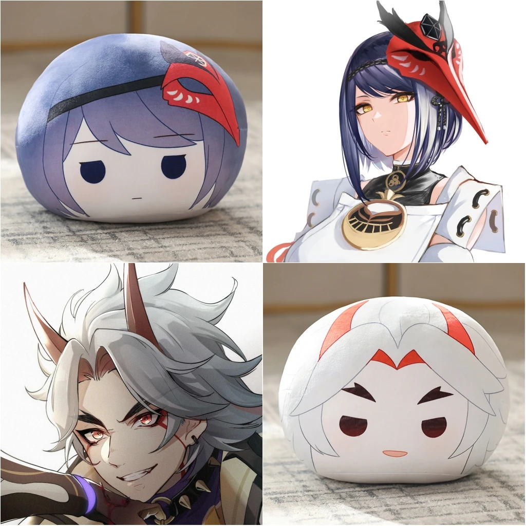 

30CM Game Genshin Impact Kujo Sara Arataki Itto Plush Doll Figure Cosplay Accessories Adult Kids Unisex Toys Xmas Gift