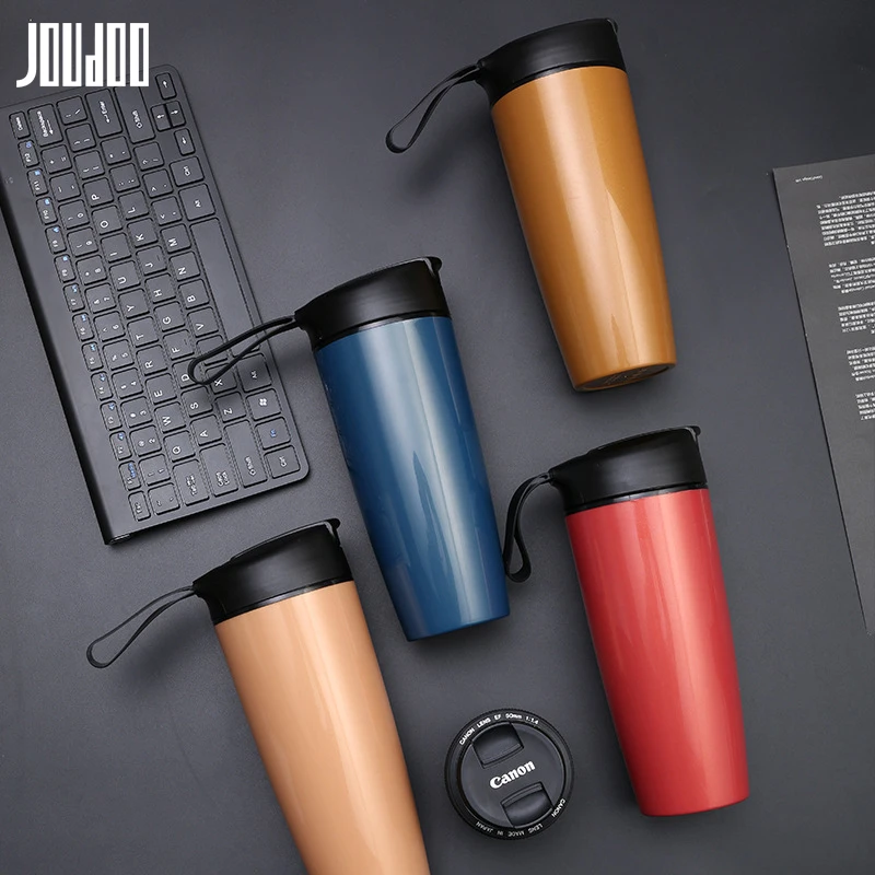 Керамическая бутылка для воды JOUDOO герметичная двухслойная Термокружка чая