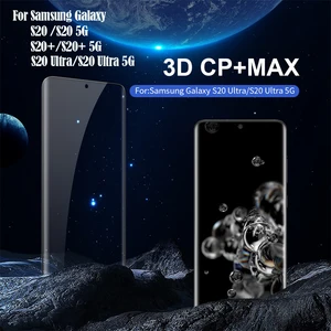 for samsung galaxy s20 ultra s20 plus 5g tempered glass full screen protector nillkin 3d cp max 9h glass film for samsung s20 free global shipping