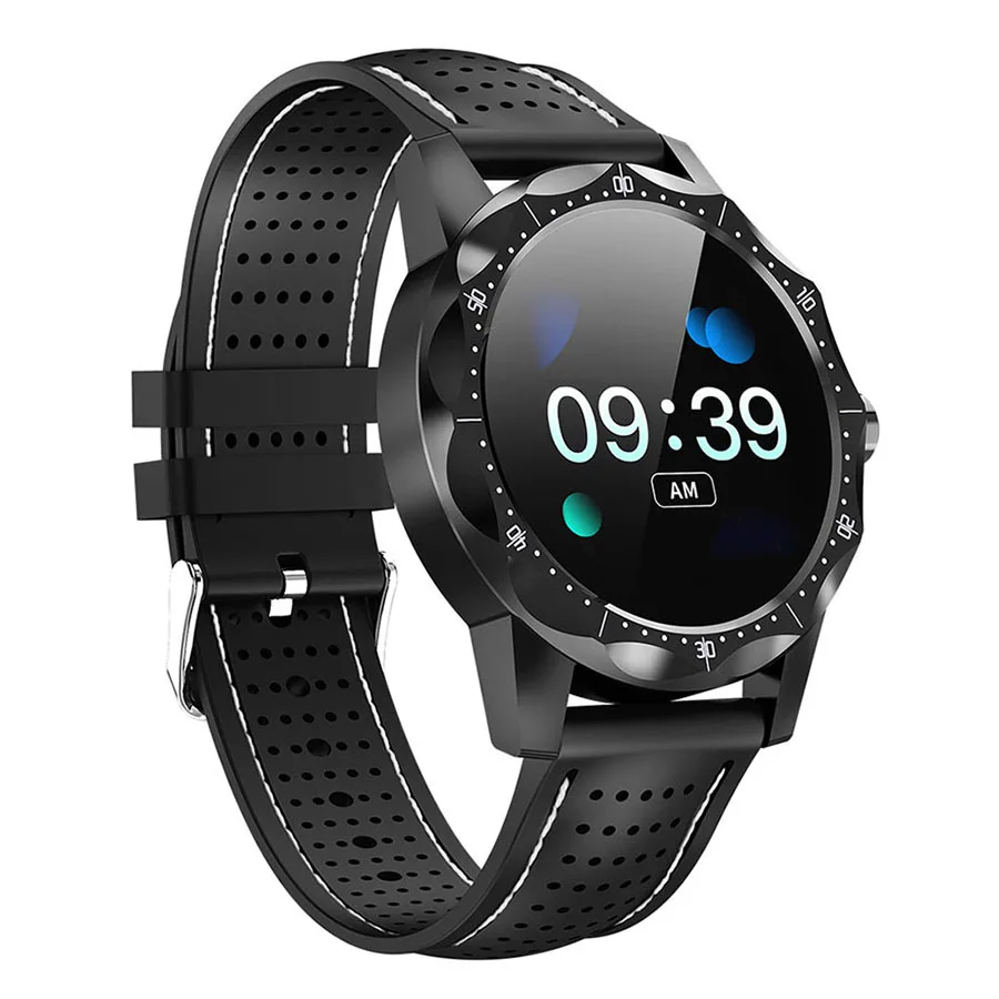 

SKY1 Smart Watch For Men Women IP68 Waterproof Fitness Wristwatch Calls Steps Heart Rate Blood Pressure Monitor for Android Ios