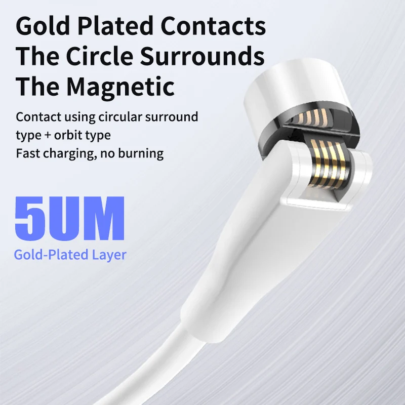 Магнитное зарядное устройство 3A для iPhone Redmi 9 9A 9C 8 Магнитный USB кабель Xiaomi 10 Note Pro 8T