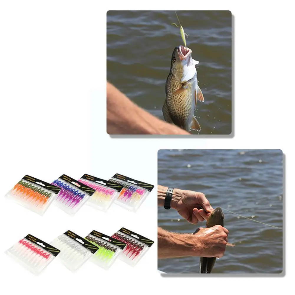 

2021 5cm Fishing Lure Set Soft Lure Shad Silicone Baits Souple Accessories Leurre Wobblers Lure Swimbait Bass Artificial Ji Y1I8