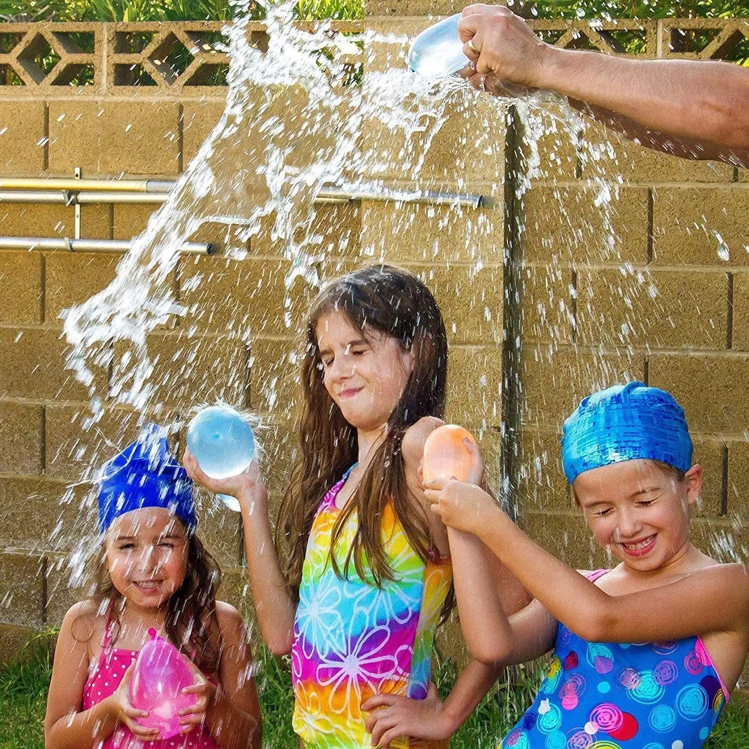 globos cumplea&ntilde;os，decoraci&oacute;n，Globos de agua de relleno r&aacute;pido para ni&ntilde;os, fiesta de globos de agua, juguete divertido de verano para exteriores, decoraci&oacute;n de relleno r&aacute;pido, 111 Uds.-3
