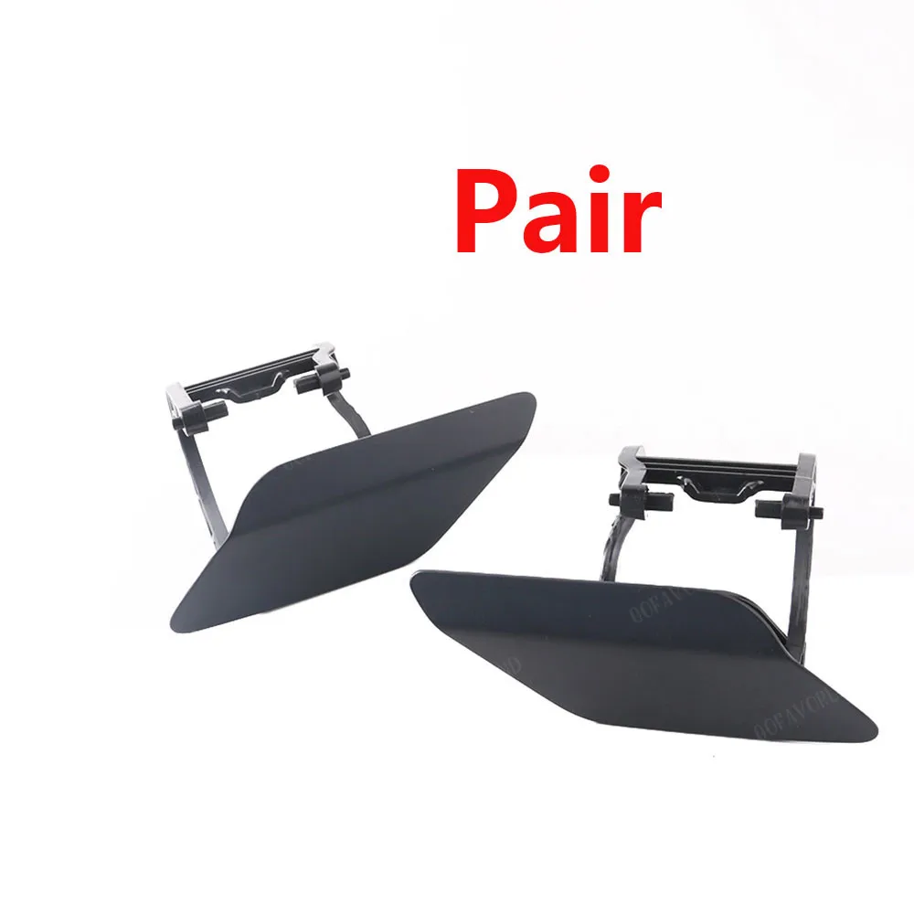 Pair Пара насадок для передней фары, разные цвета, L R 2128600108 2128600208 для Mercedes-Benz W212 E200 E500 E350 2009 - Цвет: Pair