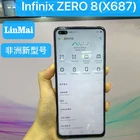 Закаленное стекло с полной проклейкой для Infinix ZERO 8 X687 10H, защитная пленка для полного экрана для Infinix ZERO 8 X687, 2 шт.