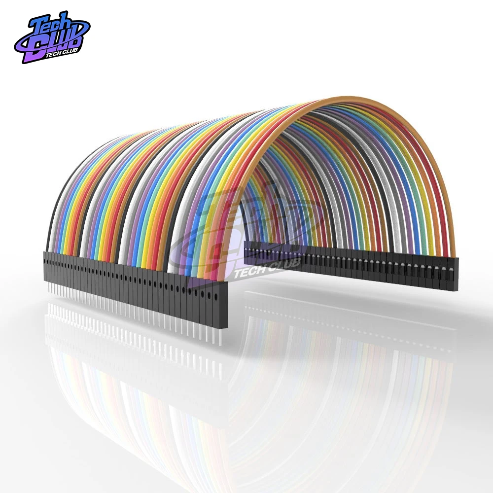 Перемычка Dupont для печатной платы 40 контактный 20 см|Электрические провода| |