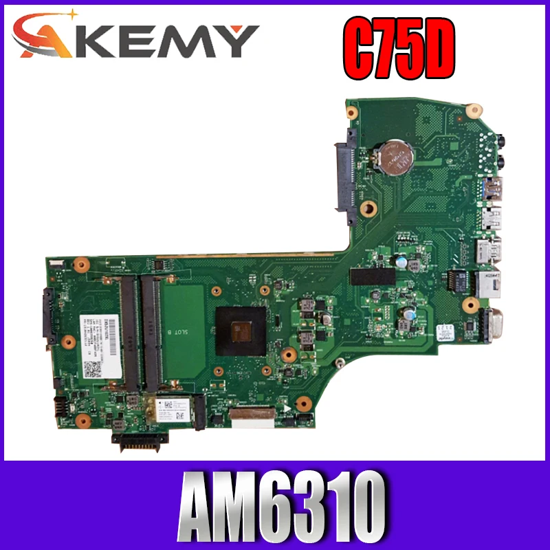   AKEMY V000358250   TOSHIBA Satellite C75 C75D AM6310,     6050A2632101-MB-A01 DDR3