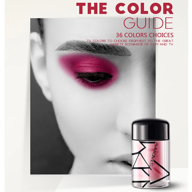 STARWAY 6 шт./кор. оптовая продажа Красота салон мерцающие тени для бровей тела