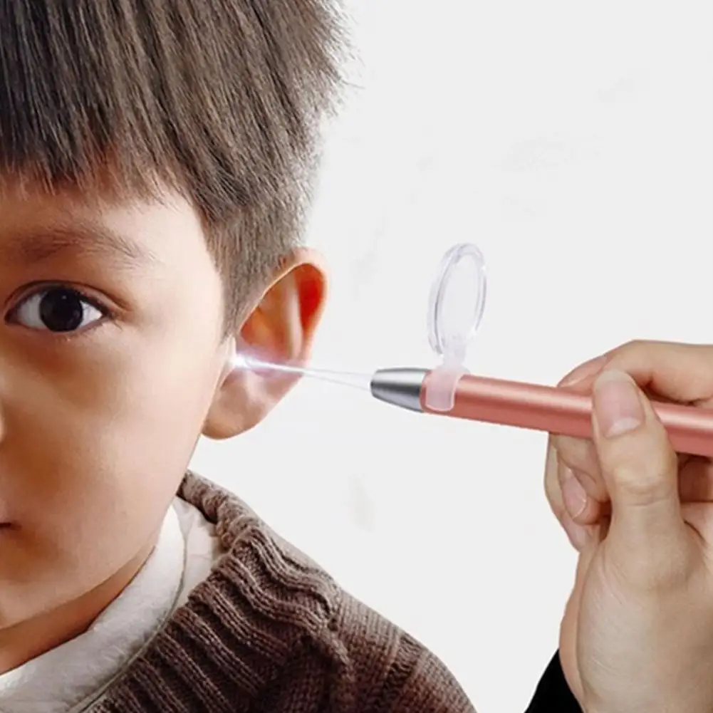 Ear Cleaner Magnifier For Flashlight Earpick Earwax Removal Tools Baby Kids Care Accessory Cleaning Tool | Красота и здоровье