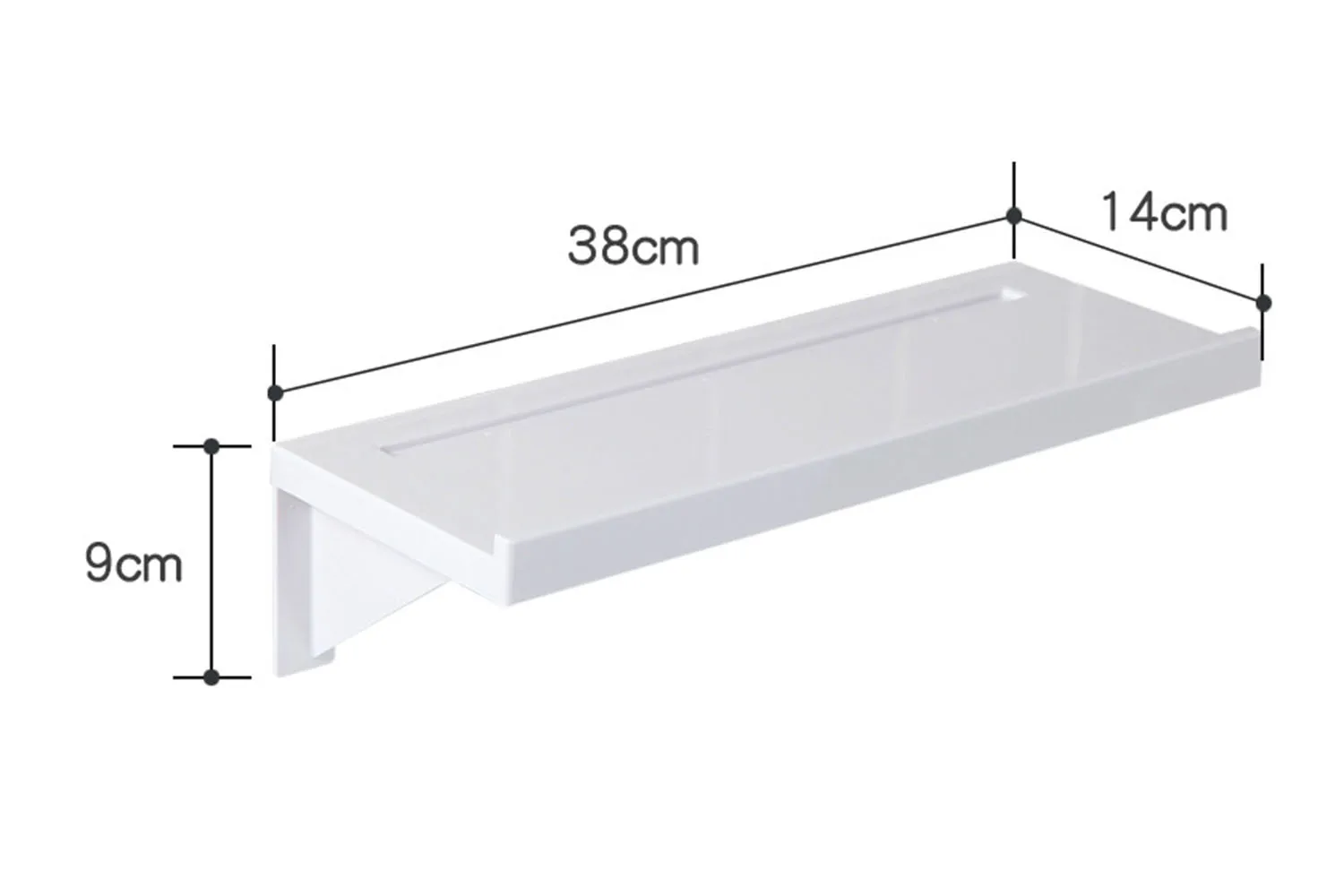 Домашняя полка для хранения без дырочек ванной комнаты гостиной украшения стен