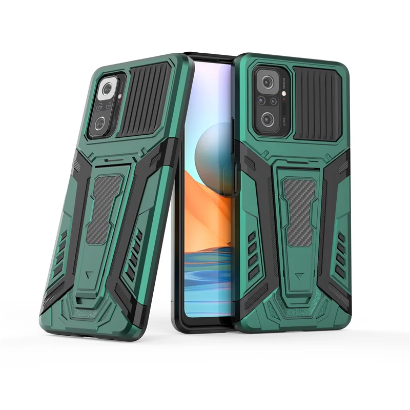 Case For Xiaomi Redmi Note 10 Pro Cover For Redmi Note 10 Pro Capas Stander Kickstand Holder Cover For Redmi Note 10 Pro Fundas