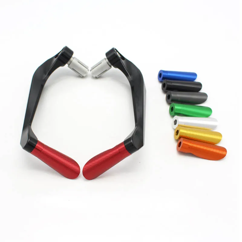 Универсальный 22 мм МОТОЦИКЛ БАР КОНЕЦ защитный ЧПУ Алюминиевый рычаг протектор