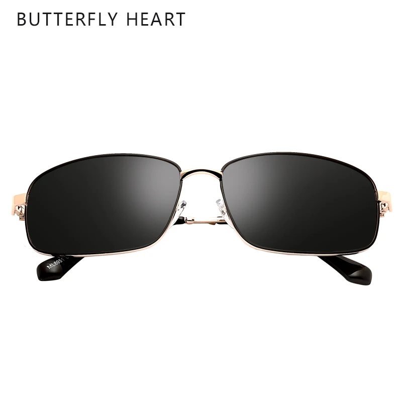 

BUTTERFLY HEART Steampunk Sunglasses Polarized Men Women Brand Designer Vintage Round Metal Frame Sun Glasses High Quality UV400