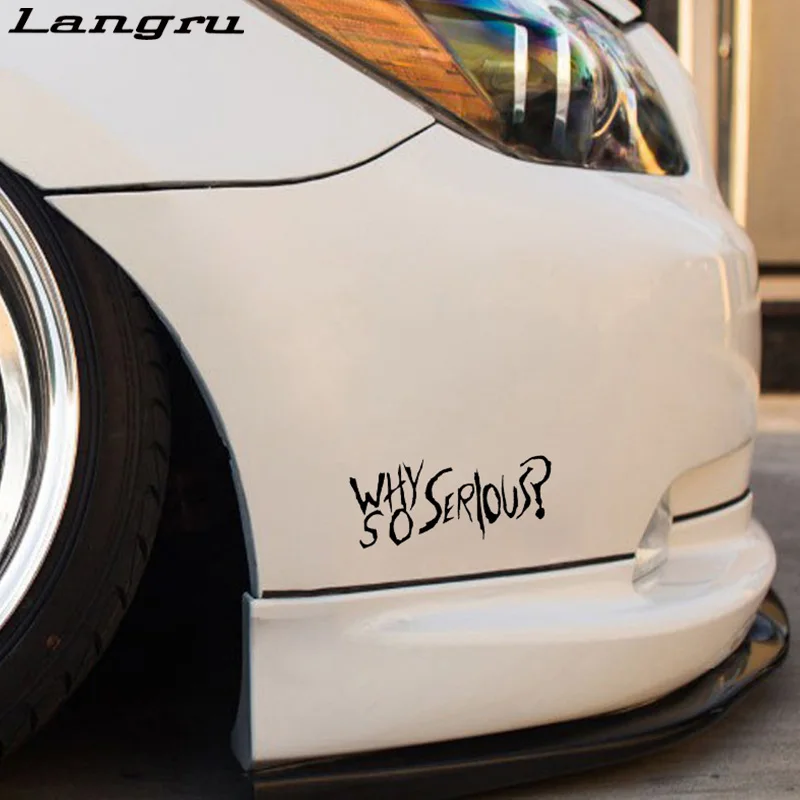 Новый стиль почему так серьезный винил крутая наклейка на окно автомобиля и