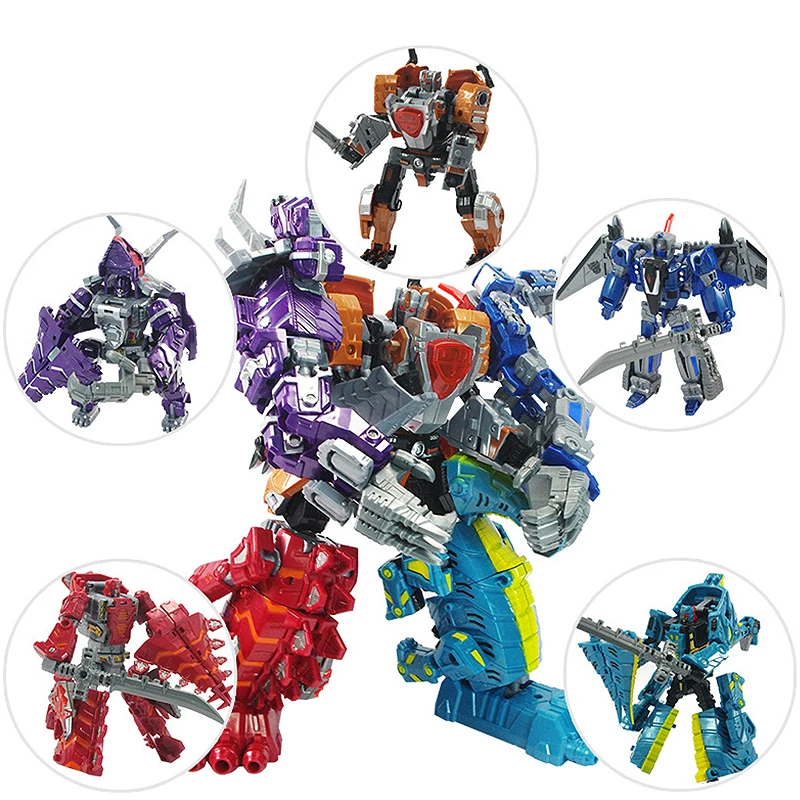 Динозавров роботов трансформатор игрушечные модели динозавров робот игрушка