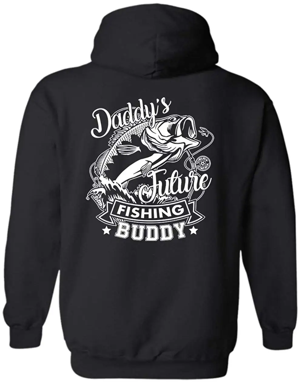 TSDFC Daddy's Future Fishing Buddy толстовка с капюшоном Длинная капюшоном| |