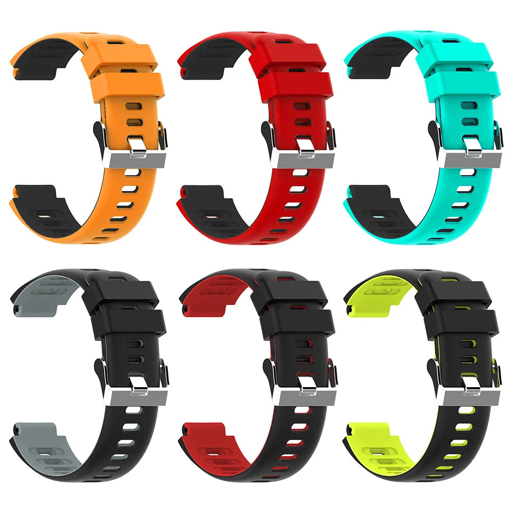 

Durable Silicone Sports Watchband Business Adjustable Bracelet Strap Smart Watch Accessories for Garmin Forerunner 220/230/235