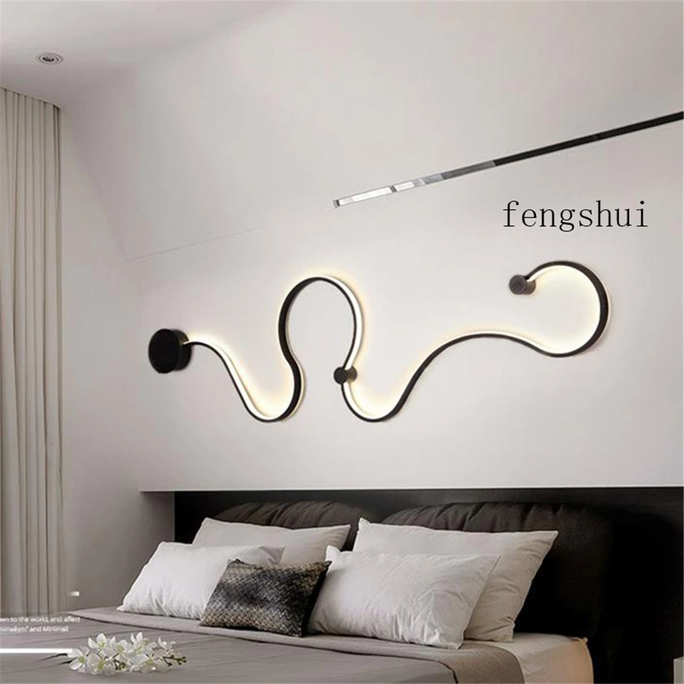 Современные настенные светильники Светодиодные комнатные лампы белого и