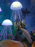 aquarium landscaping fluorescent jellyfish artificial fish tank decoration decoration luminous floating decorative jellyfish
