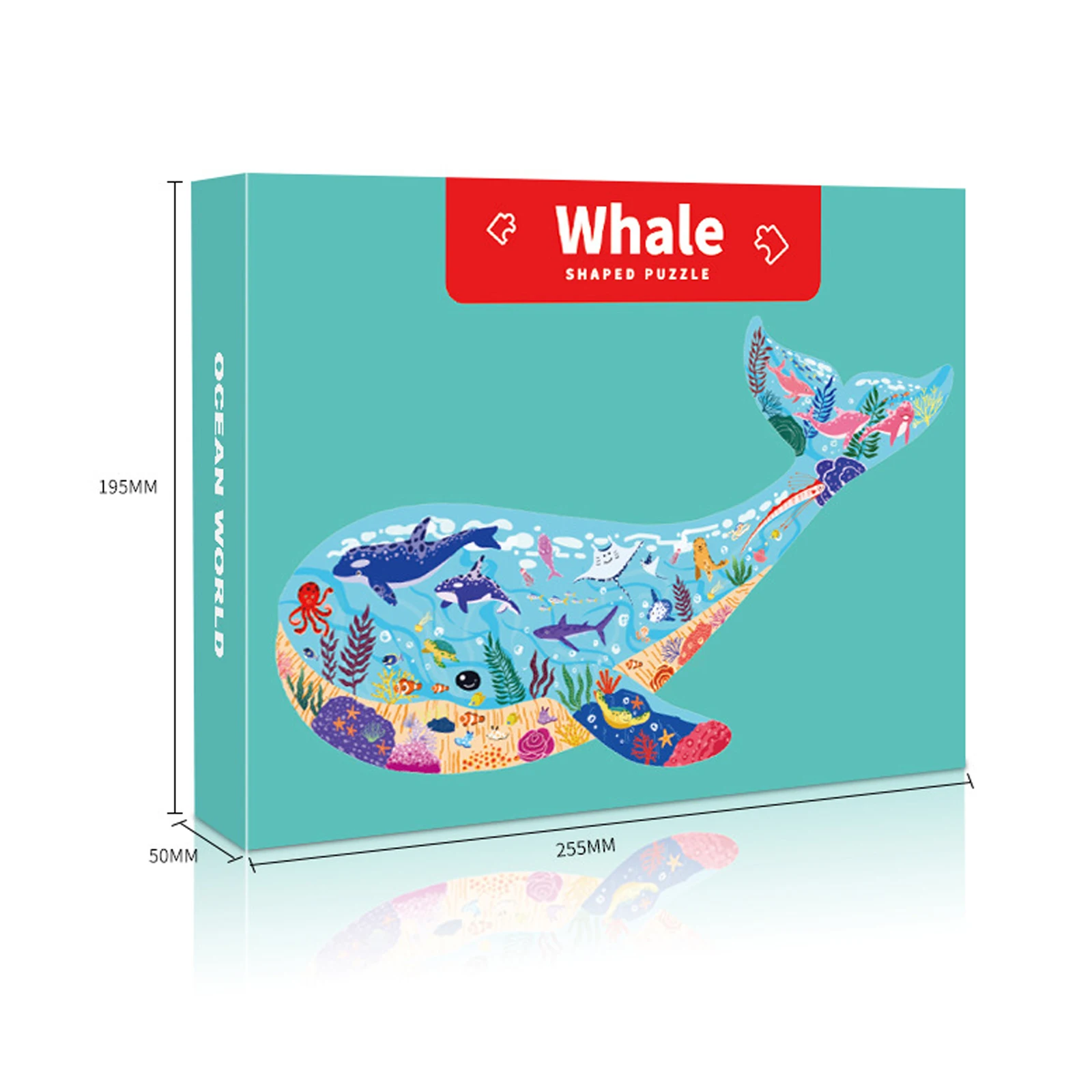 

Cartoon Puzzle Toys Kids Children's Educational Toy Baby Early Education Multiple Shapes Puzzle Dinosaur Sea Animal Jigsaw Gift