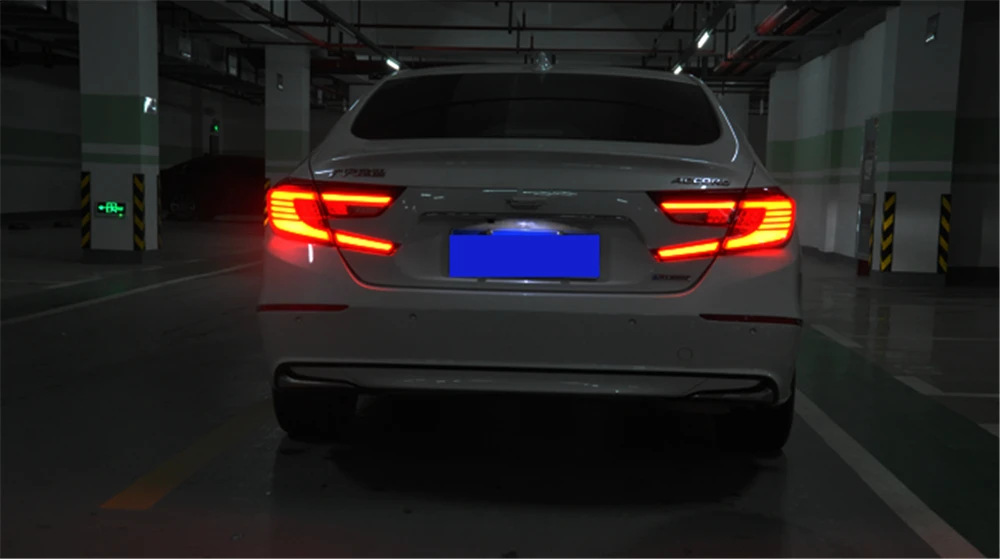 Tail Lamp case LED for Honda Accord 2018 2019 taillights Lights taillight Rear braking moving light signal | Автомобили и