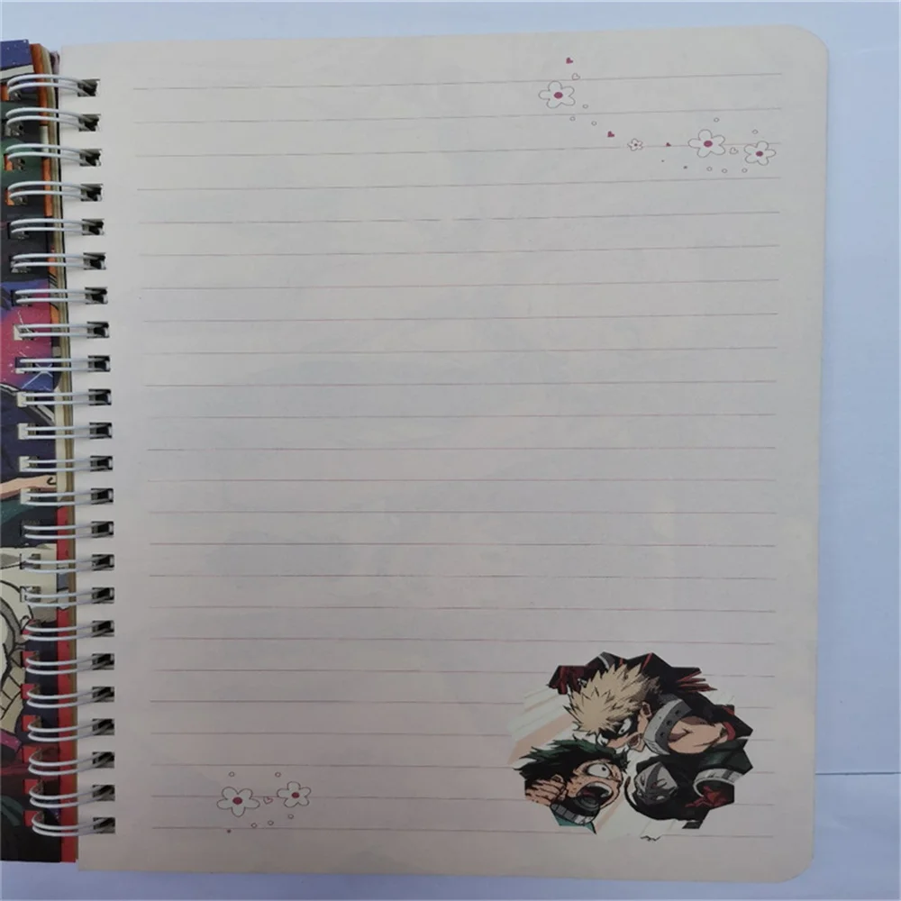 Cosplay Japanese Anime My Hero Academia Coil Notebook Cosplay Notebook Student Personality Notebook Gift for Student Wholesale