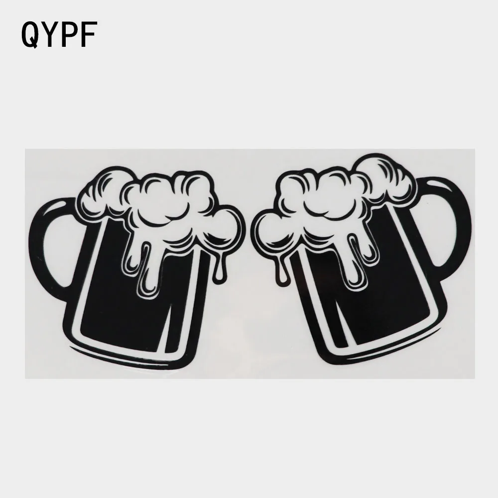 

QYPF 17,5 × 8,5 см виниловый автомобильный стикер с надписью «Merry Christmas», черный/серебристый 2A-0021