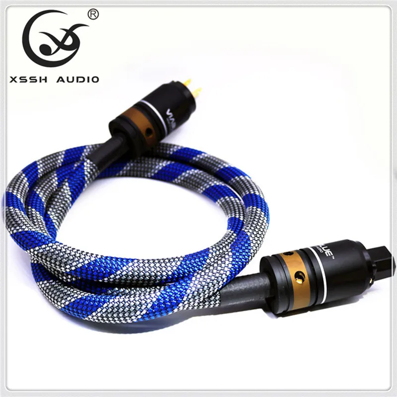Аудиокабель XSSH Hi End HIFI серии II шнур питания Fi US/EU для DVD AMP усилителя CD плеера