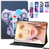 funny patterned flip leather case for lenovo tab p11 11 0inch j606f book shockproof stand cover p11 pro tablet cases with smart