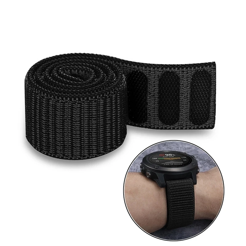 Ремешок нейлоновый для смарт-часов Garmin Fenix 6 6X Pro 5 5X Plus 3 3HR 935 22 мм 26 | Электроника
