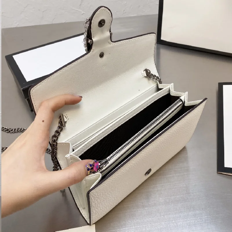 

2021 Newest Luxury G Genuine Leather Brand Famous Women Handbag Sheepskin Bag Designer Crossbody Bag G#2 Top Top Quality