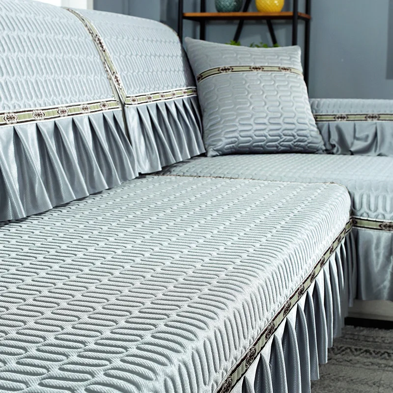 Чехлы для диванов с волнистыми краями в европейском стиле гостиной латексный