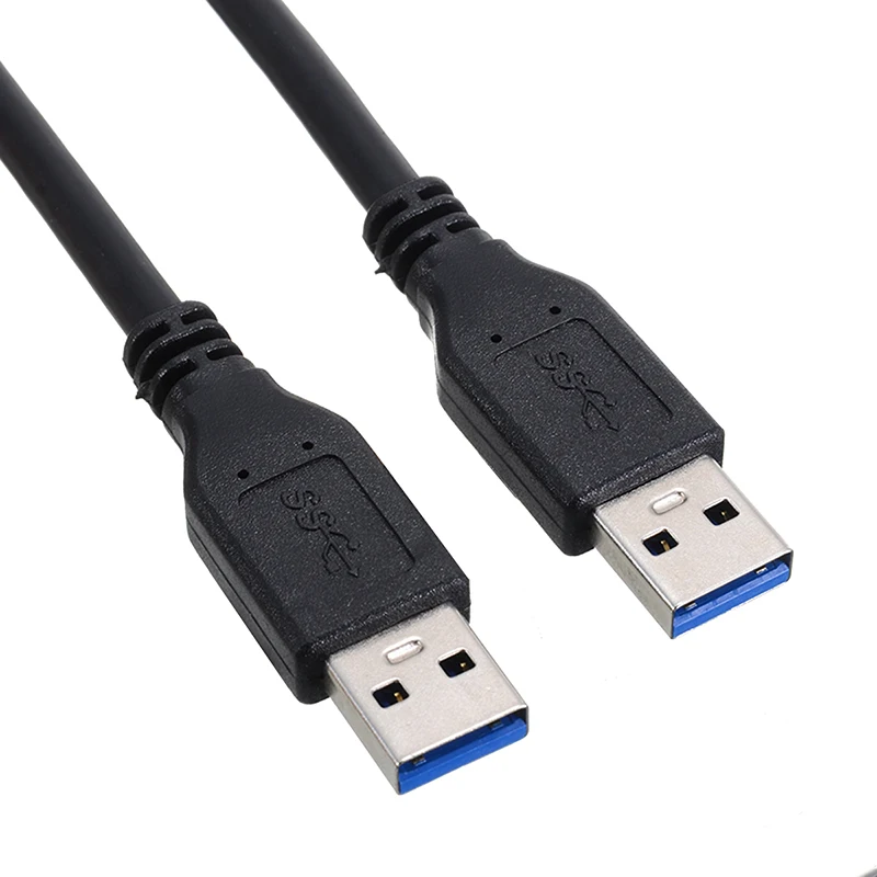 Новое поступление, 1 шт., 1 м/2 м/3 м, черный USB 3,0 тип, кабель-удлинитель для мужчин и женщин, шнур, высокая скорость, 5 Гбит/с, Mayitr