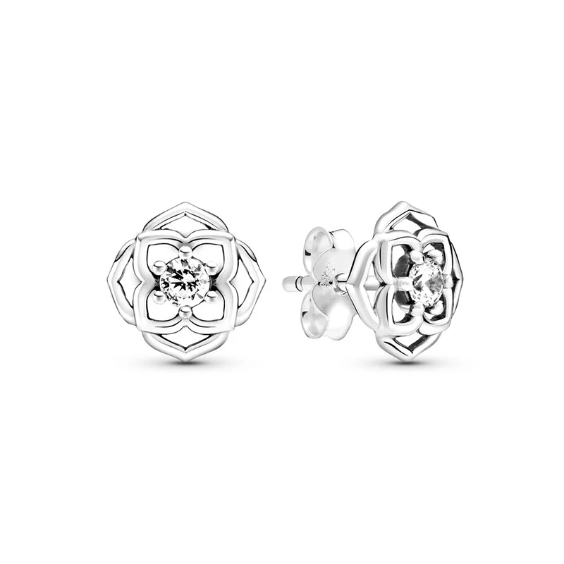 Женские серьги из серебра 925 пробы с фианитами | Украшения и аксессуары